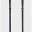 Equiline Inserted Rubber Grip Reins with 7 Leather Stops Black Full