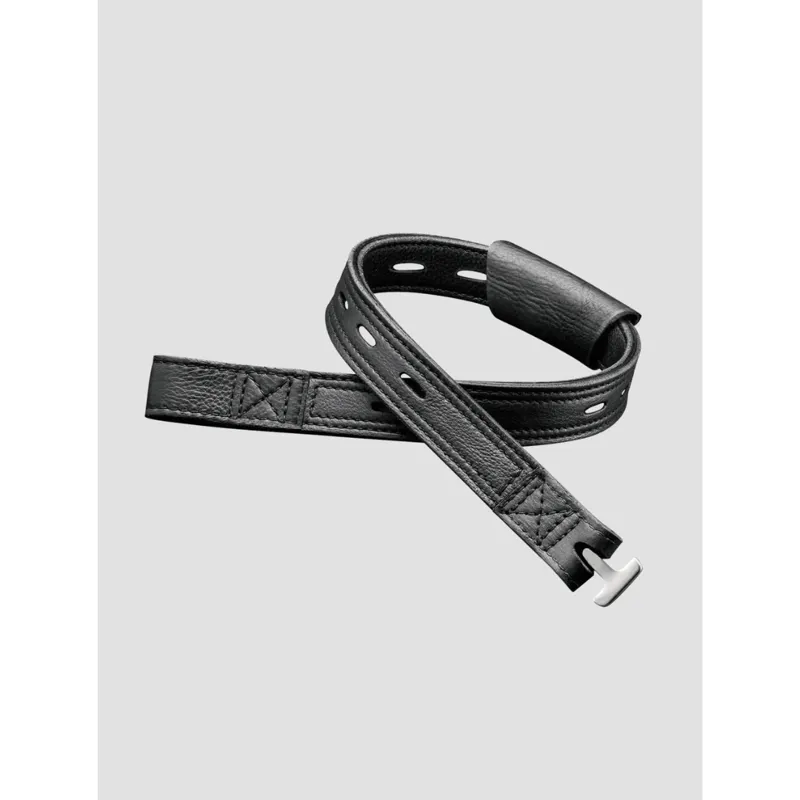 Equiline Mono Leather Stirrups Black