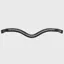 Equiline Sweeping U Shaped Browband with Rhinestone Black