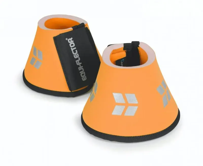 Equi-Flector Over Reach Boots in Orange