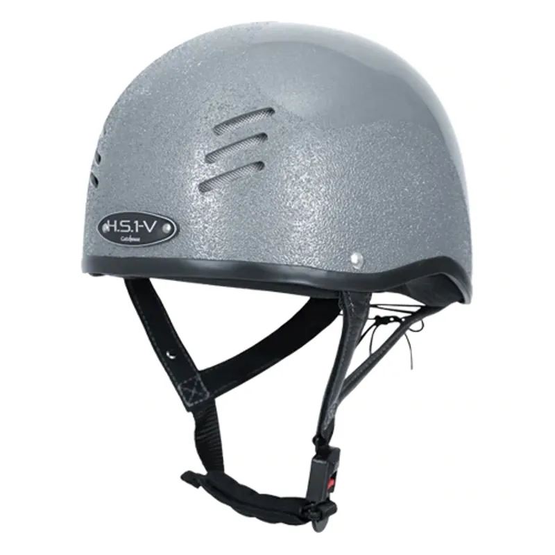 Gatehouse HS1 Vented Jockey Skull Helmet in Anthracite Grey