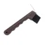 Lincoln Horse Care Accessories Hoof Pick w/Brush in Brown