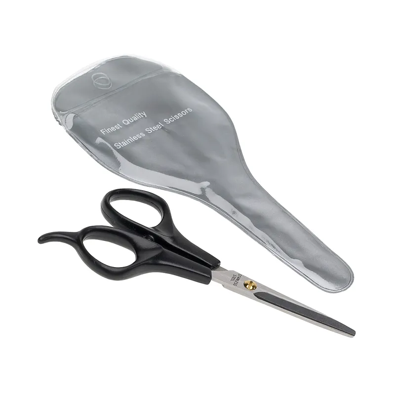 Lincoln Horse Care Accessories Mane and Tail Scissors in Black