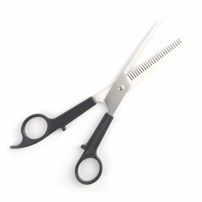 Lincoln Horse Care Accessories One Sided Thinning Scissors in Black