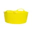 Red Gorilla Small Shallow 15l Gorilla Tub in Yellow