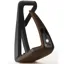 Freejump Junior Soft Up Lite Stirrups Black/Brown