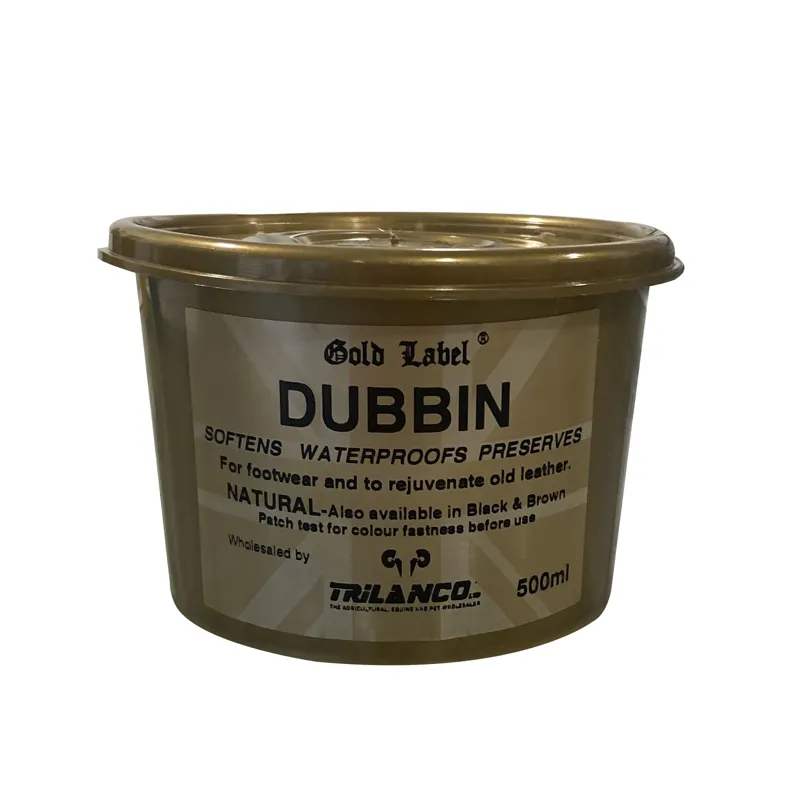 Gold Label 500g Natural Dubbin 