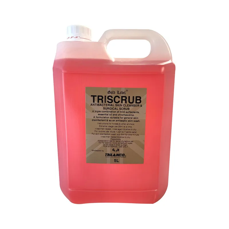 Gold Label 5lt Triscrub Antibacterial Scrub in Pink
