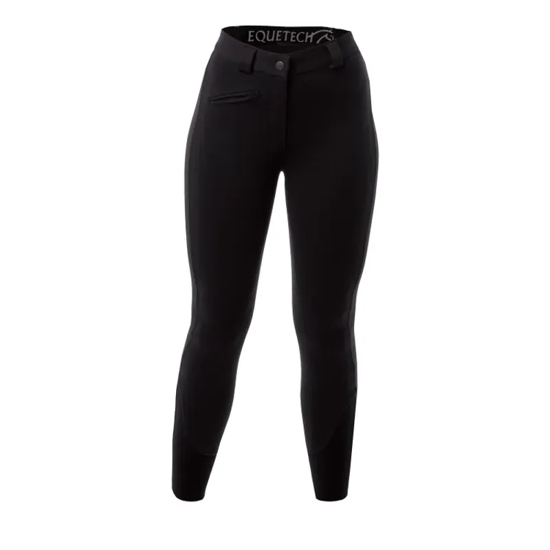 Equetech Grip Seat Breeches in Black-1