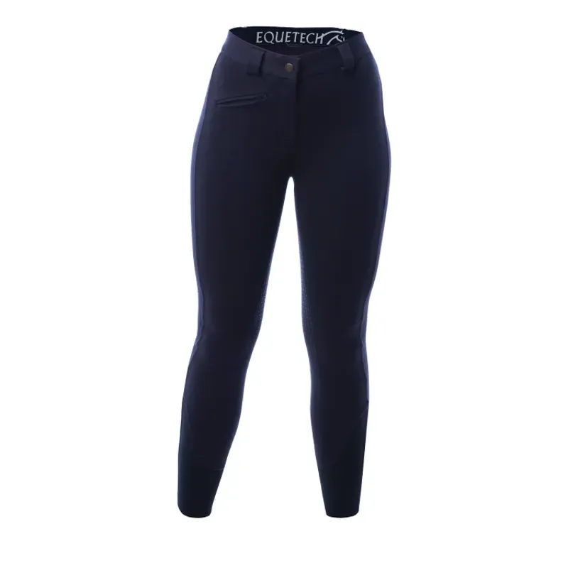 Equetech Grip Seat Breeches in Navy-1