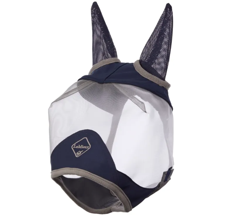 LeMieux Armour Shield Fly Protector Half Mask in Navy/Grey