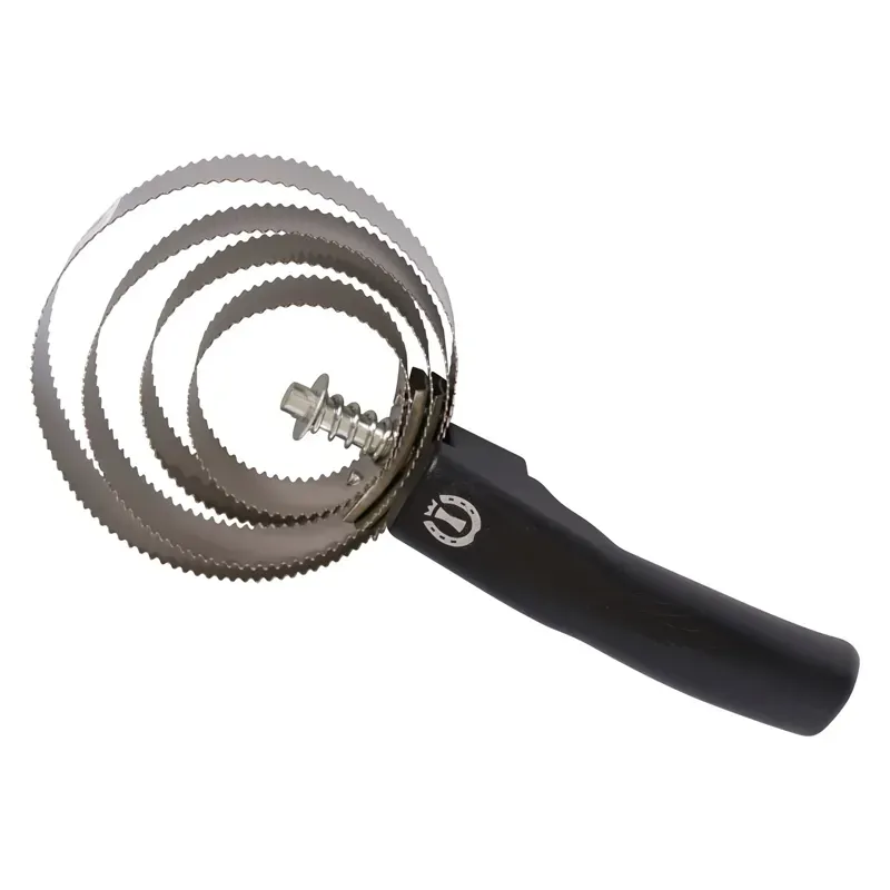Imperial Riding Spring Comb Round With Handle BLACK