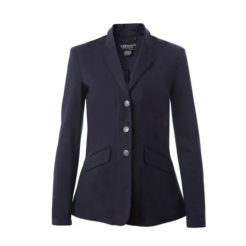 Equetech Junior Jersey Deluxe Competition Jacket in Navy