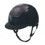 Kask Dogma Chrome Swarovski Carpet No Top Riding Hat Navy Parsh