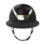 Kask Star Lady Chrome Riding Hat Black With Gold Chrome