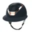 Kask Star Lady Chrome Riding Hat Navy With Everyrose Chrome