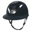 Kask Star Lady Chrome Riding Hat Navy With Silver Chrome