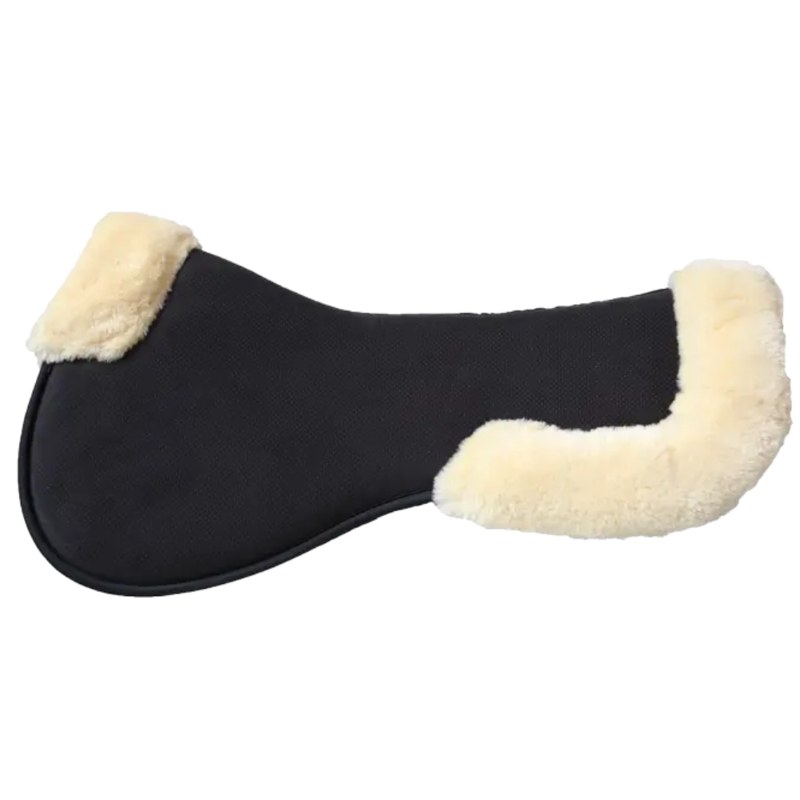 Kentucky Anatomic Sheepskin Half Pad Black Natural-1