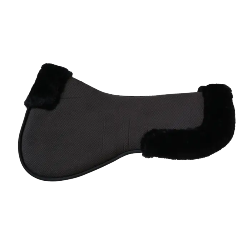 Kentucky Anatomic Sheepskin Half Pad Black-1