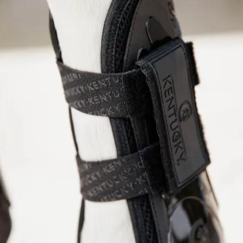 Kentucky Bamboo Tendon Boots Velcro Black-5