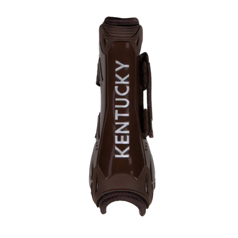 Kentucky Bamboo Tendon Boots Velcro Brown-3