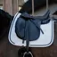 Kentucky Dressage Saddle Pad Glitter Rope White/Black