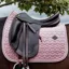 Kentucky Dressage Velvet Saddle Pad Old Rose