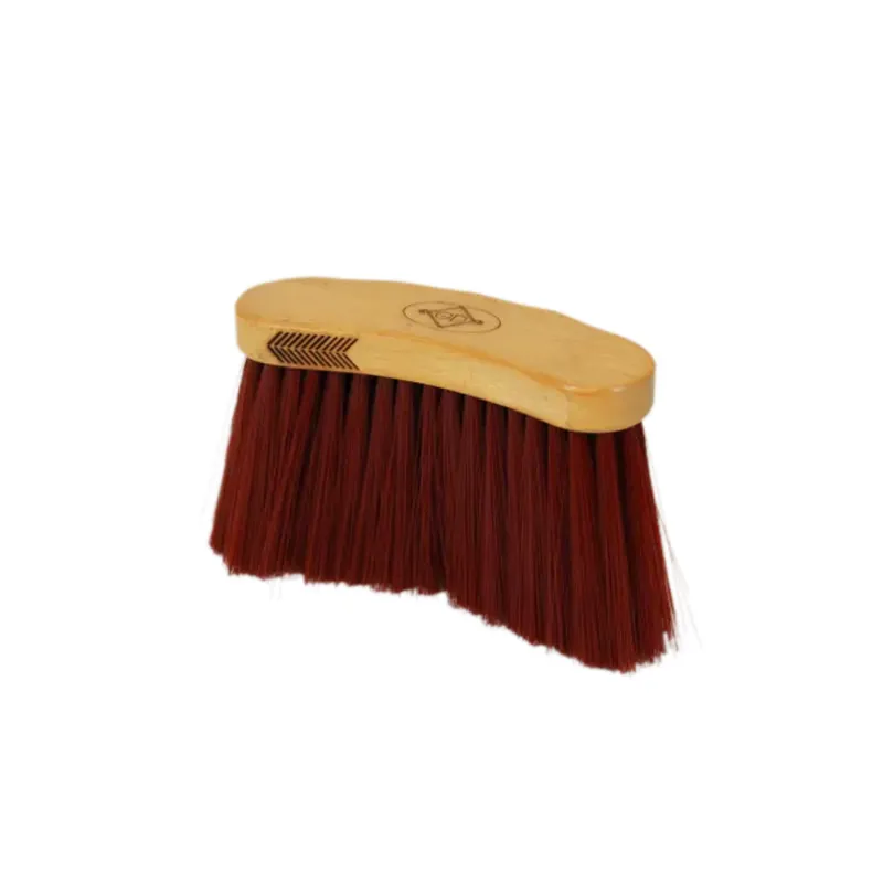 Kentucky Grooming Deluxe Middle Brush Long Brown-1