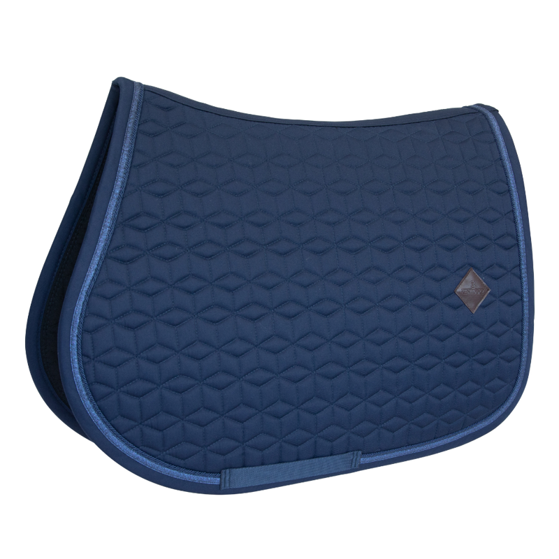 Kentucky Jumping Glitter Rope Saddle Pad Navy-1