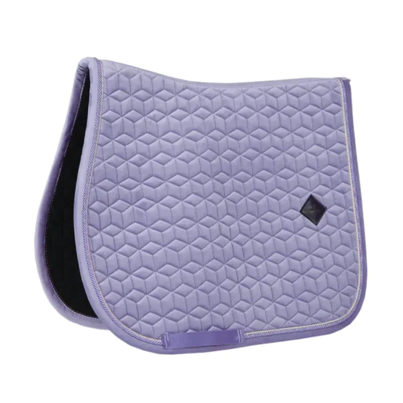 Kentucky Jumping Velvet Saddle Pad Purple-1