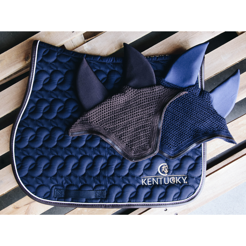 Kentucky Saddle Pad with Logo Navy-1