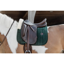 Kentucky Skin Friendly Dressage Velvet Saddle Pad Pine Green