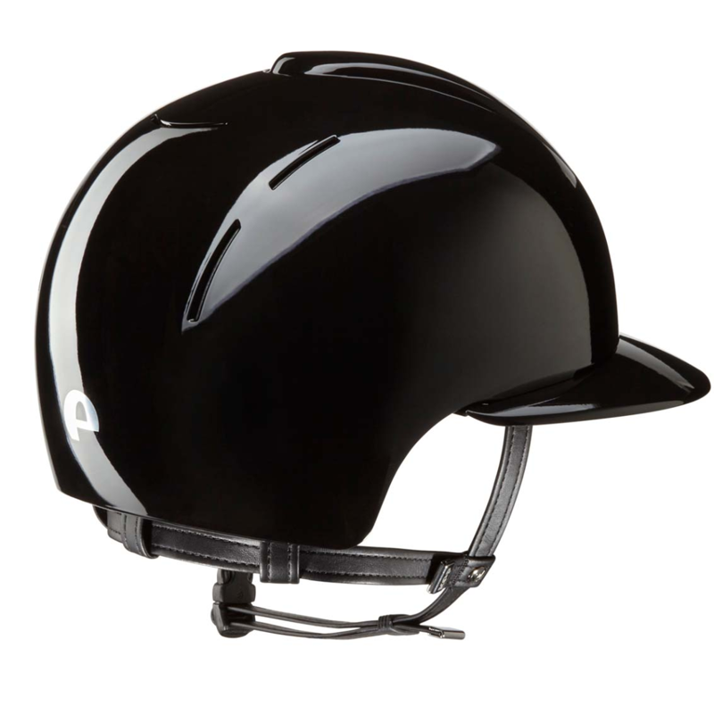 KEP Smart Polish With Polo Visor Riding Hat Black-1