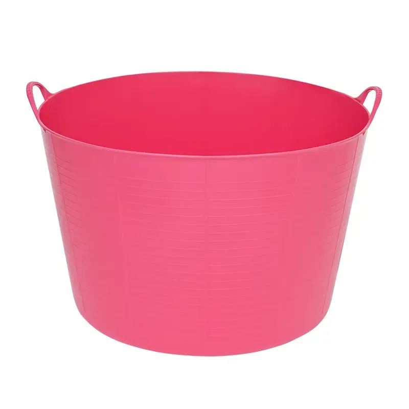 Red Gorilla X-Large 75lt Flexible Tubtrug in Pink