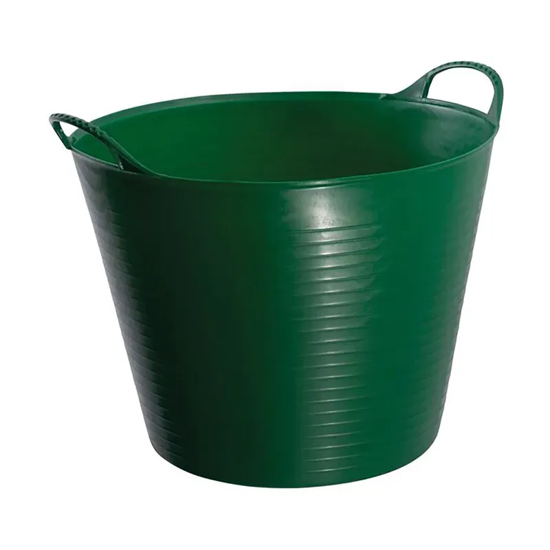 Faulks and Cox Red Gorilla Medium Flexible Tubtrug in Green