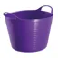 Faulks & Cox Red Gorilla Medium Flexible Tubtrug In Purple