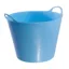 Faulks & Cox Red Gorilla Medium Flexible Tubtrug In Sky Blue