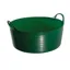 Gorilla Tub Small Shallow 15 Litres - Green 