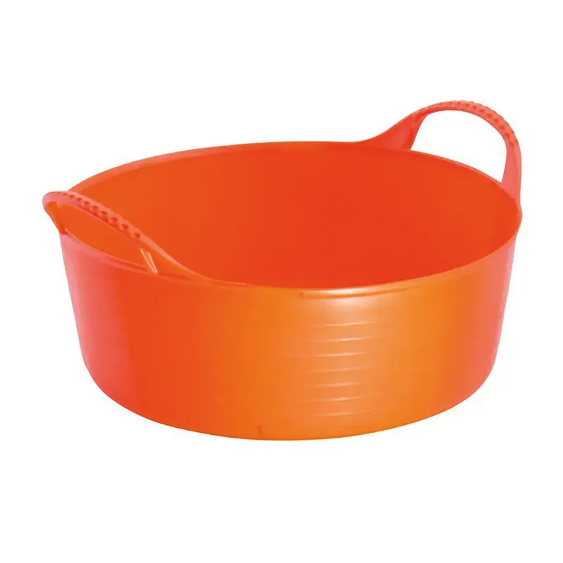 Red Gorilla Small Flexible Shallow Tubtrug in Orange