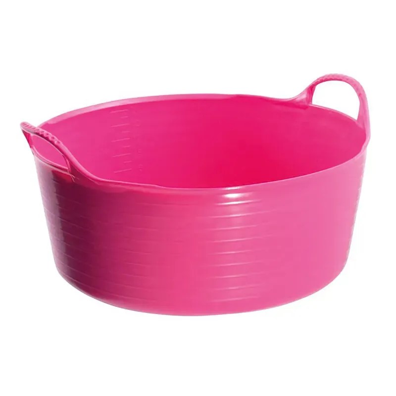 Gorilla Tub Small Shallow 15 Litres - Pink