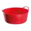 Gorilla Tub Small Shallow 15 Litres - Red