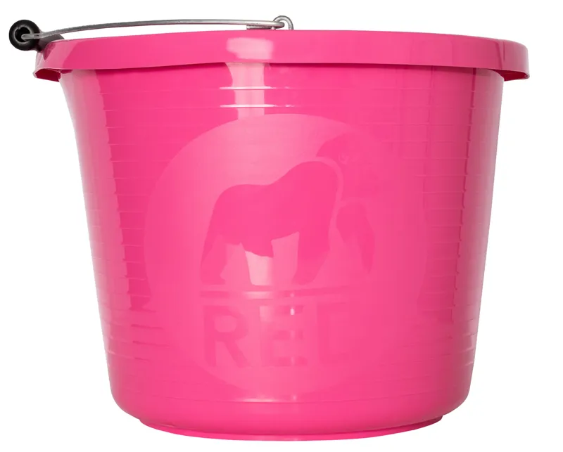 Red Gorilla Premium Bucket in Pink 15Litre