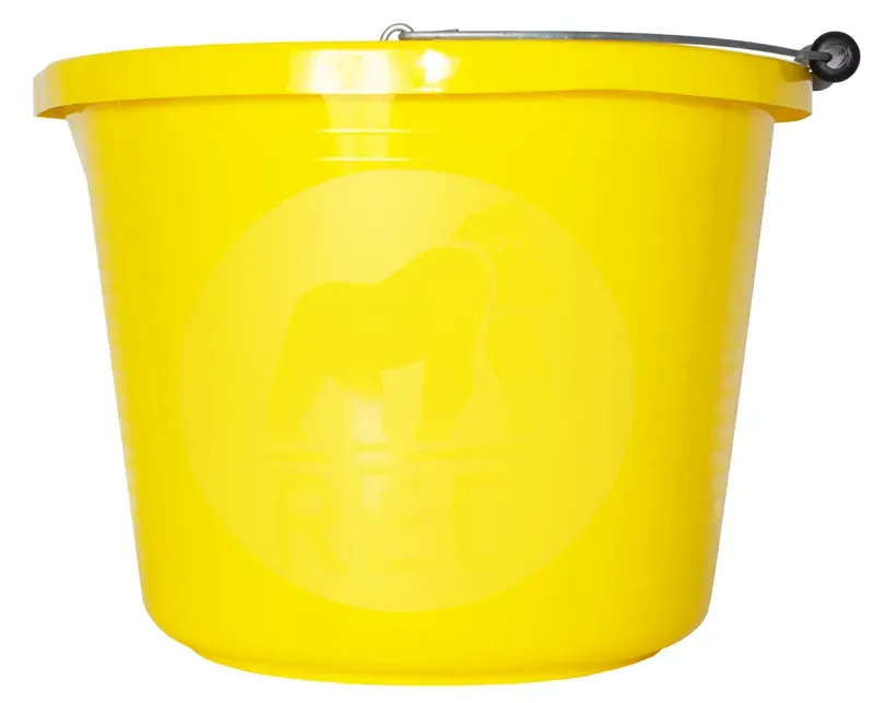Red Gorilla Premium Bucket Yellow 15Litre