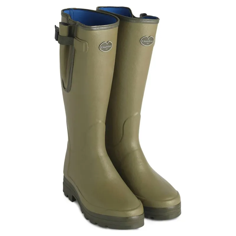 Le Chameau Men's Vierzonord Neoprene Lined Wellingtons Vert Vierzon