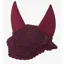 LeMieux Acoustic Diamante Fly Hood Burgundy