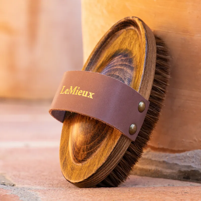 LeMieux Artisan Soft Speckled Brush Brown