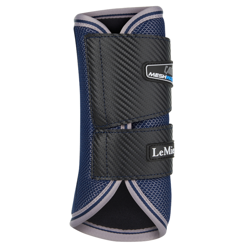 LeMieux Carbon Mesh Wrap Boots Navy-1