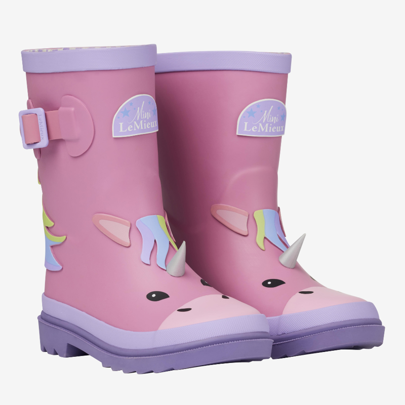 LeMieux Children's Puddle Pals Kids Welly Unicorn-2