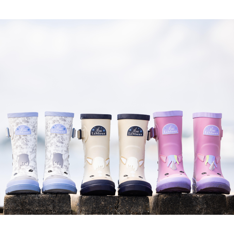 LeMieux Children's Puddle Pals Kids Welly Unicorn-3