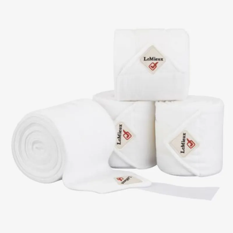 LeMieux Classic Polo Bandages White Full